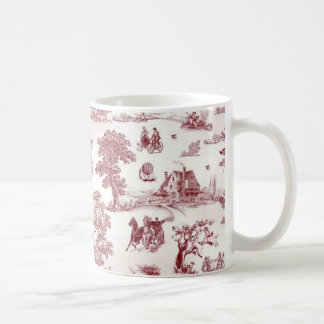 Toile De Jouy - Vintager Nachmittag Kaffeetasse