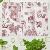 Toile De Jouy - Vintager Nachmittag Küchentuch (Gefaltet)