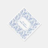 Toile De Jouy Woodland Babydusche Serviette (Ecke)