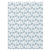 Toile de Joy. Blume. Blau.