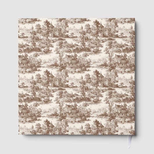 Toile de Romance Wedding Gästebuch (Rückseite)