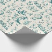Toile du jouy wrapping paper geschenkpapier (Ecke)