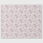 Toile du jouy wrapping paper geschenkpapier (Flach)