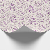 Toile du jouy wrapping paper geschenkpapier (Ecke)