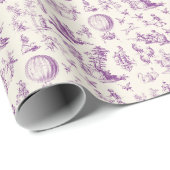 Toile du jouy wrapping paper geschenkpapier (Rolleneckpunkt)