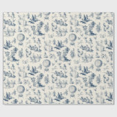 Toile du Jouy wrapping paper Geschenkpapier (Flach)