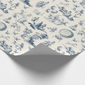 Toile du Jouy wrapping paper Geschenkpapier (Ecke)
