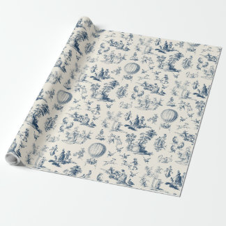 Toile du Jouy wrapping paper Geschenkpapier