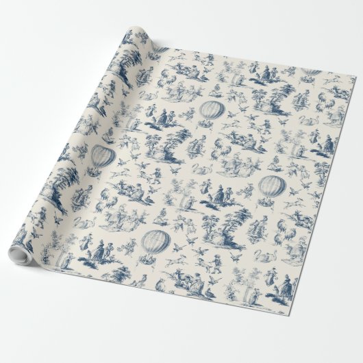 Toile du Jouy wrapping paper Geschenkpapier (Ungerollt)