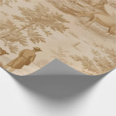 Toile Geschenkpapier (Ecke)