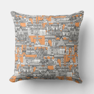 Toile Kantalupe Paris Kissen