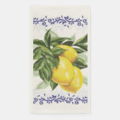Toile Lemons Serviette (Vorderseite)