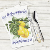 Toile Lemons Serviette