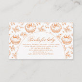 Toile Little Süsse Pie Books for baby arch Begleitkarte (Vorderseite)