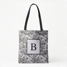 Toile Monogram-Taschentuch
