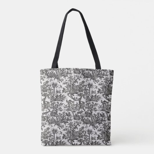 Toile Monogramm Totbeutel Tasche (Rückseite)