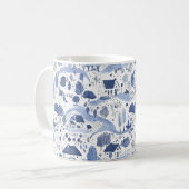 Toile-Muster englische Landschaft Kaffeetasse (Vorderseite Links)