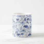 Toile-Muster englische Landschaft Kaffeetasse (Mittel)