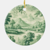 Toile Nostalgic Charm Scenic Keramik Ornament (Hinten)