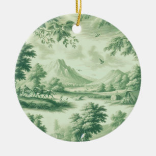 Toile Nostalgic Charm Szene Keramik Ornament