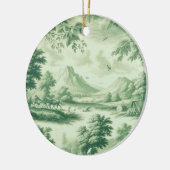 Toile Nostalgic Charm Szene Keramik Ornament (Links)