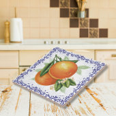 Toile Orange Keramik Tile Fliese