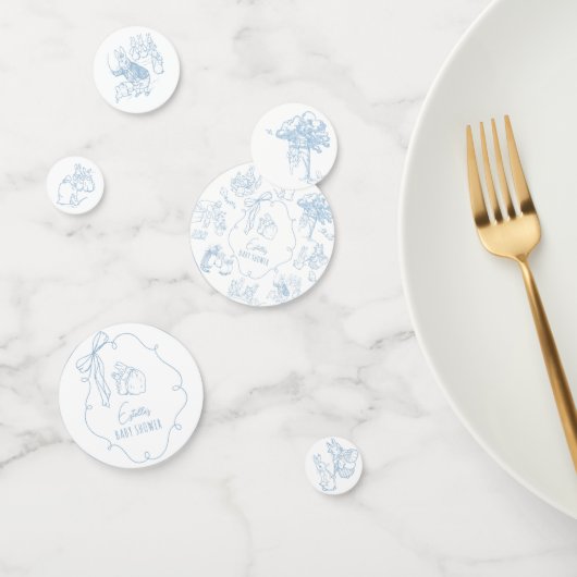 Toile Peter the Rabbit Beatrix Baby Shower Konfetti (Gruppe)
