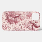 Toile Pink Vintag Case-Mate iPhone Hülle (Rückseite (Horizontal))