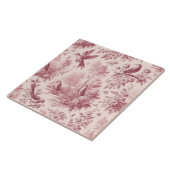 Toile Pink Vintag Fliese (Seite)