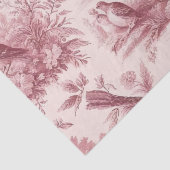 Toile Pink Vintag Seidenpapier (Detail)