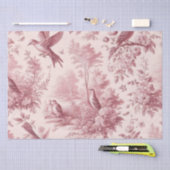 Toile Pink Vintag Seidenpapier (Handwerk)