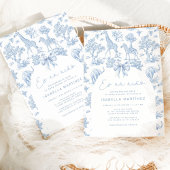 Toile Safari Es un niño Spanische Babydusche Einladung