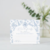 Toile Safari Favorite Family Traditions Karte (Stehend Vorderseite)