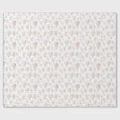 Toile Safari Gender Neutral Hot air balloons Geschenkpapier (Flach)