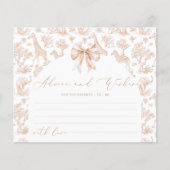 Toile Safari-Ratschläge und Wünsche der Eltern-Kar (Vorderseite)