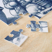 Toile Snowman Winter Scene Jigsaw Puzzle (Seite)