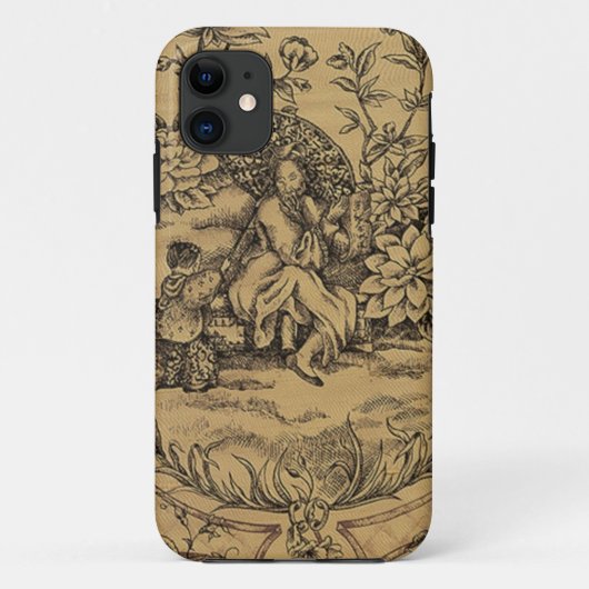 Toile - Taupe Case-Mate iPhone Hülle (Rückseite)
