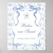 Toile Teddy Bären Babys sind süß Nehmen Sie eine L Poster (Vorne)