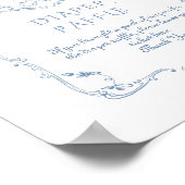 Toile Vintage Chinoiserie Teddy Bär Windpreisraffi Poster (Ecke)