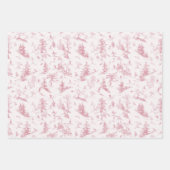 Toile Wrapping Paper Modernes Classic Ski Vignette Geschenkpapier Set (Vorderseite 3)