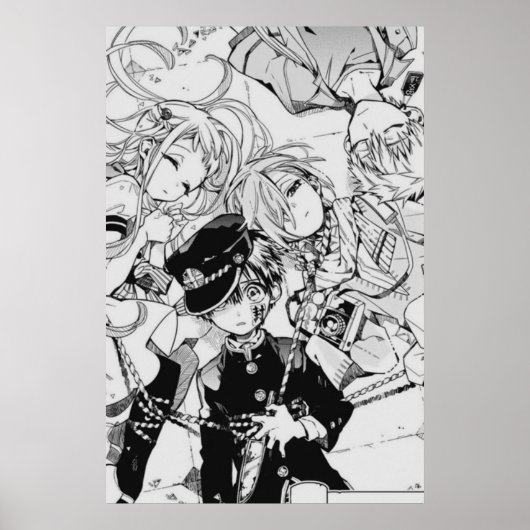 Toilet Bound Hanako Manga Poster (Vorne)