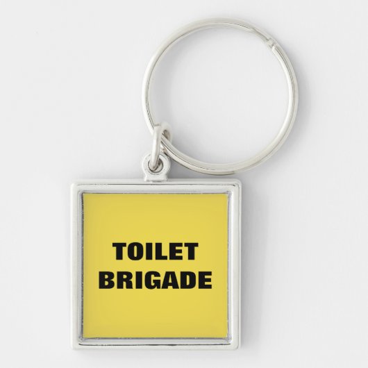 TOILET BRIGADE SCHLÜSSELANHÄNGER (Vorne)