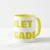 TOILET BRIGADE TASSE (VorderseiteRechts)