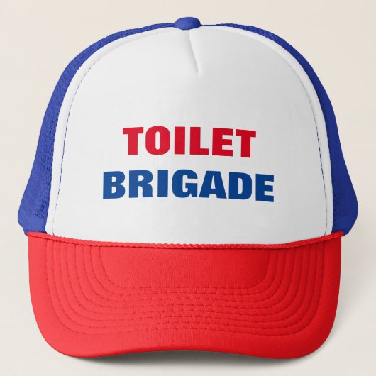 TOILET BRIGADE TRUCKERKAPPE (Vorderseite)