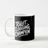 Toilet Clogging Chamon Graphic Toilet Clogging Cha Kaffeetasse (Links)