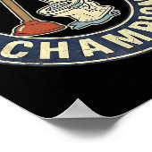 Toilet Clogging Chamon  Poster (Ecke)