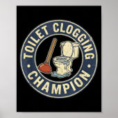 Toilet Clogging Chamon  Poster (Vorne)