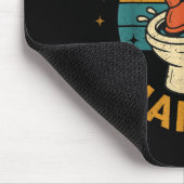 Toilet Clogging Chamon Tee Funny Meme  Mousepad (Ecke)