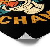 Toilet Clogging Chamon Tee Funny Meme  Poster (Ecke)