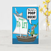 TOILET JOKE. KARTE (Gelbe Blume)